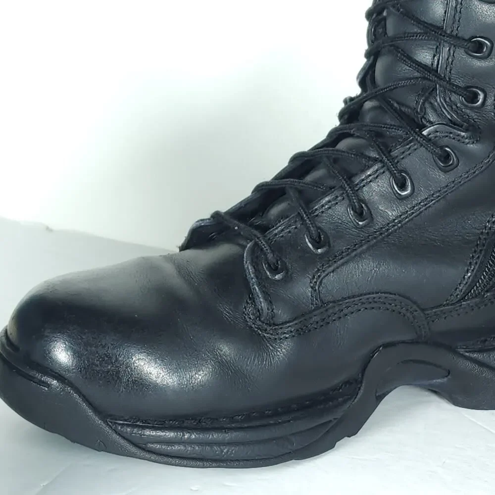 Danner Men’s Striker II GTX 8” US10D Black Leather Laceup Tactical Combat Boots